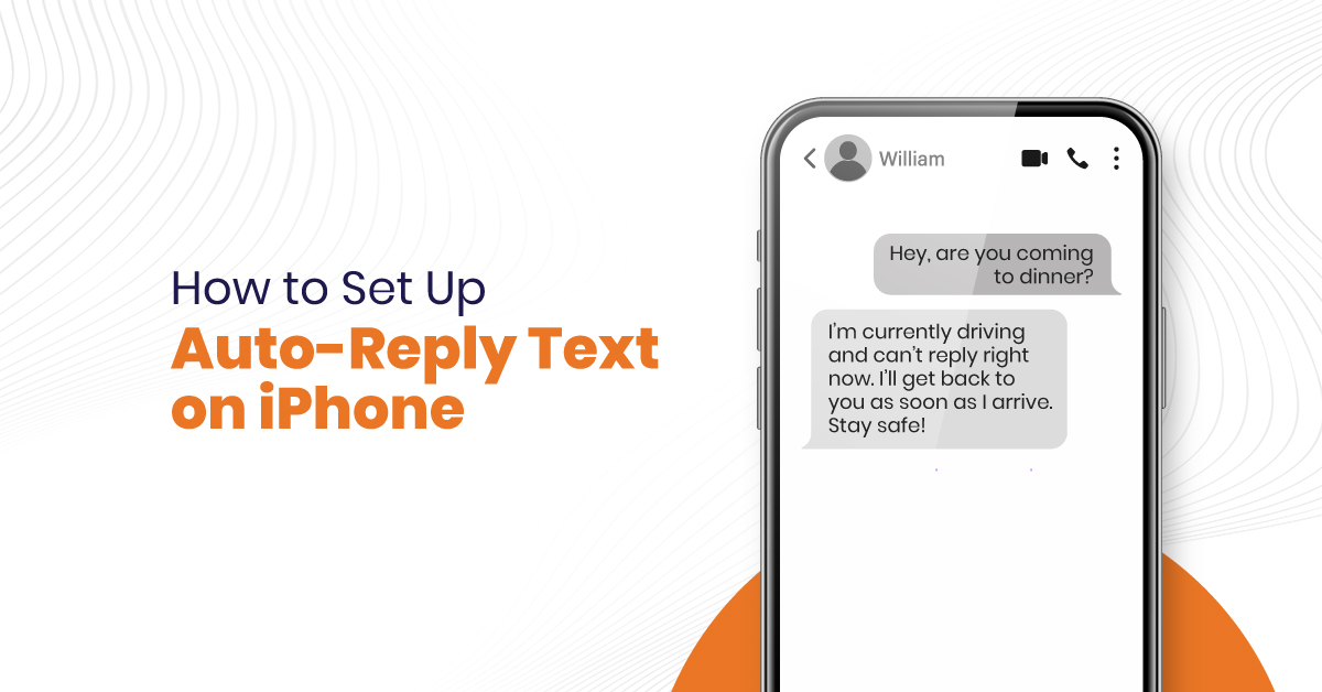 How to Set Up Auto Reply Text on iPhone