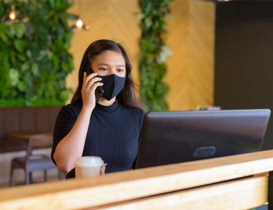 AI-Powered Business Phone for Hospitality