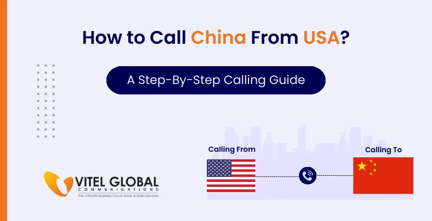 How to Call China from the USA